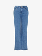 Jean coupe droite grande taille - Bleu - 4