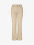 Jean droit basique taille haute - Beige - 1