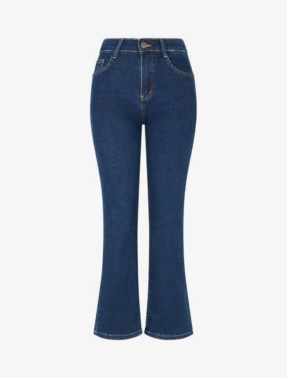 Jean classique coupe droite - Bleu - 1