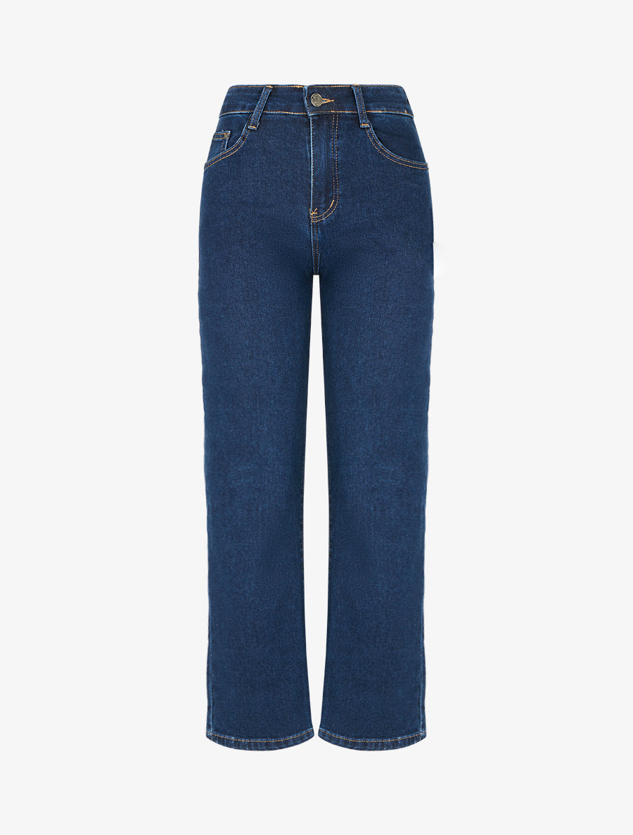 Jean classique coupe droite - Bleu
