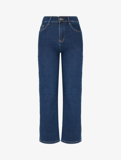 Jean classique coupe droite - Bleu