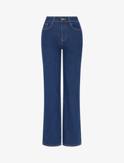 Jean coupe droite taille standard - Bleu denim - 1