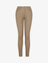 Jean skinny enduit taille standard - Beige - 1