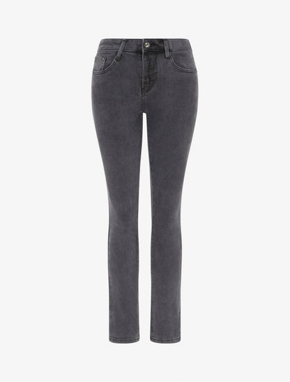 Jean standard coupe slim - Gris - 1