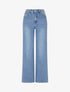 Jean push-up wide leg - Bleu clair - 1