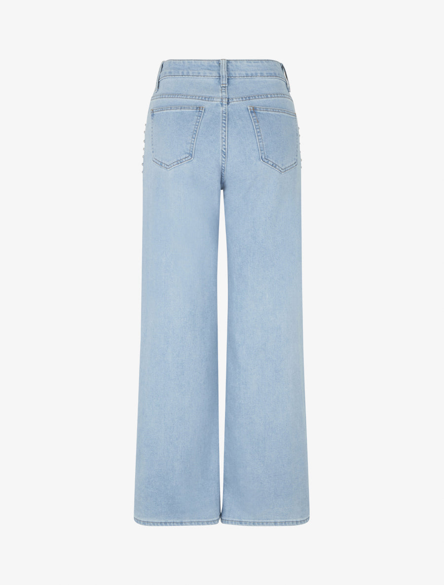 Jean push up clouté - Bleu - 2