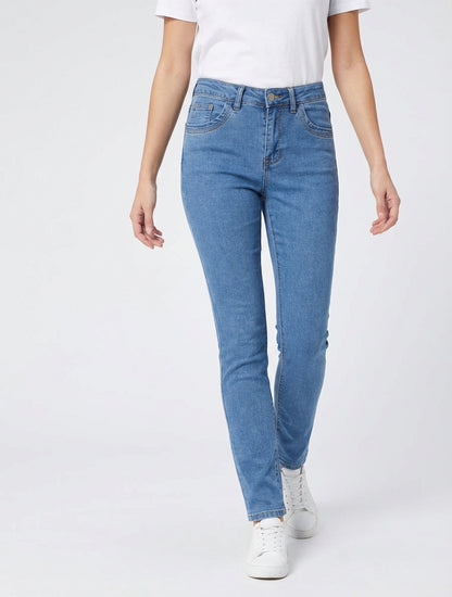 Jean standard coupe slim - Bleu