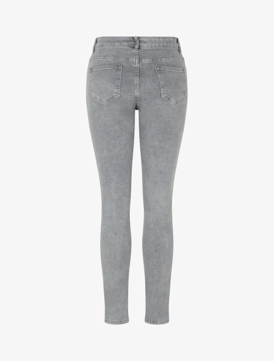 Jean classique coupe slim - Gris - 2