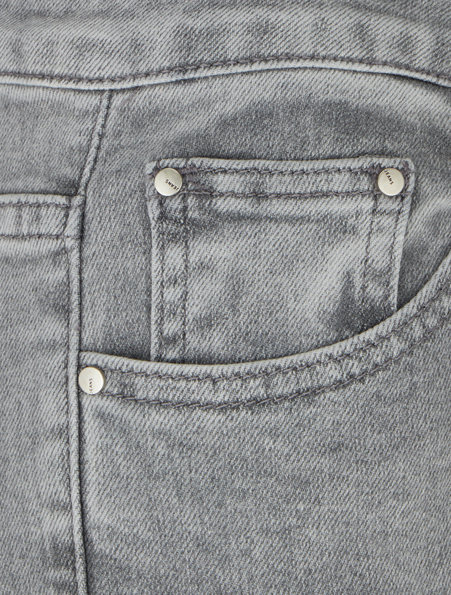 Jean classique coupe slim - Gris - 3