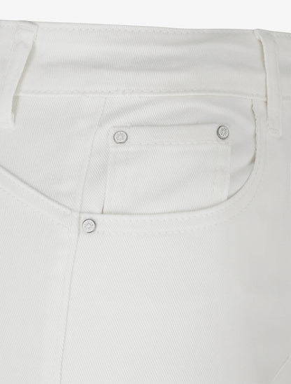 Jean flare push-up à taille haute - Blanc - 3