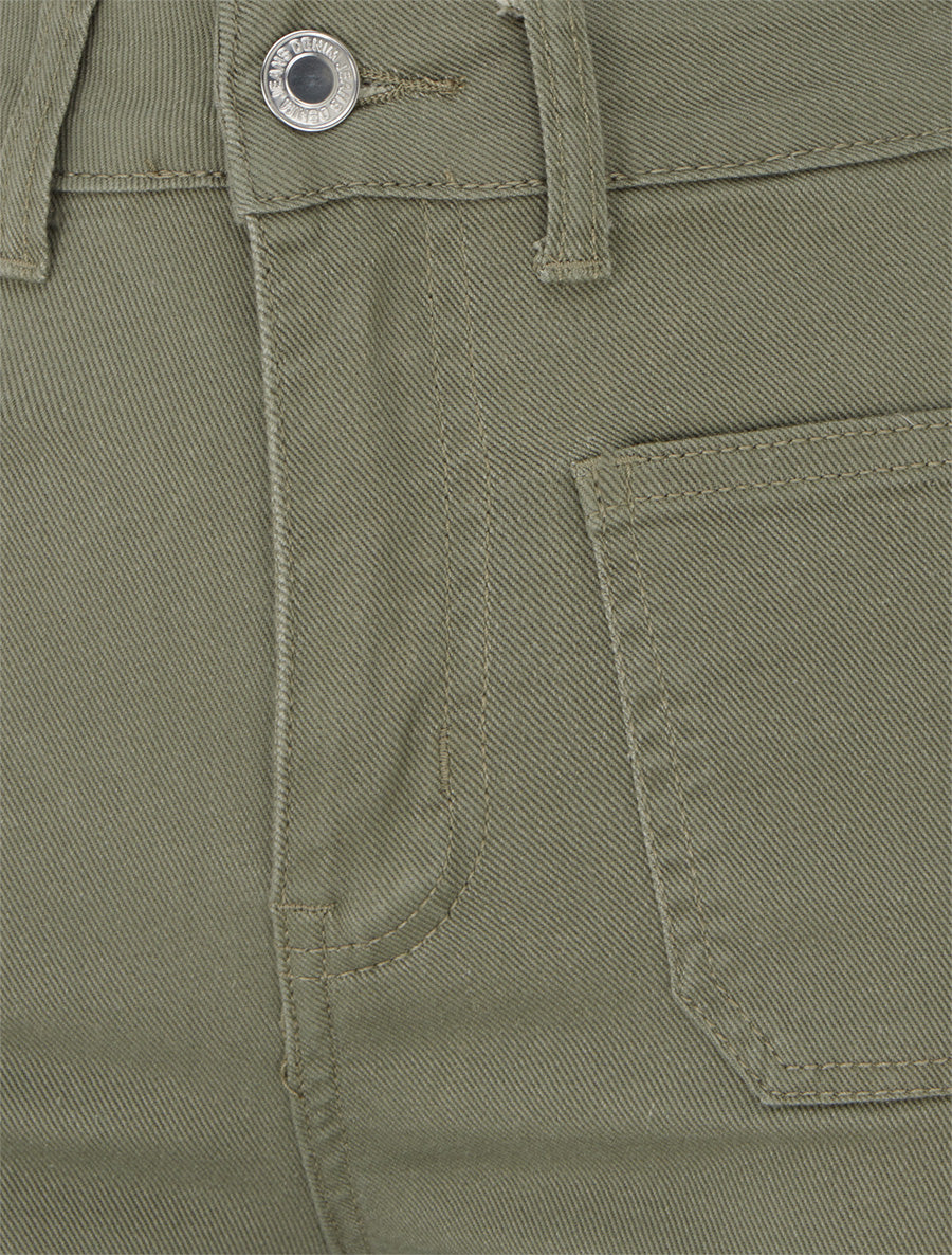 Jean coupe droite à 4 poches - Kaki - 3