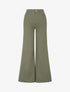 Jean wide leg coupe droite - Kaki - 1