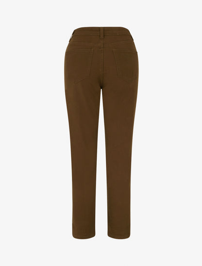 Jean mom uni - Marron - 2
