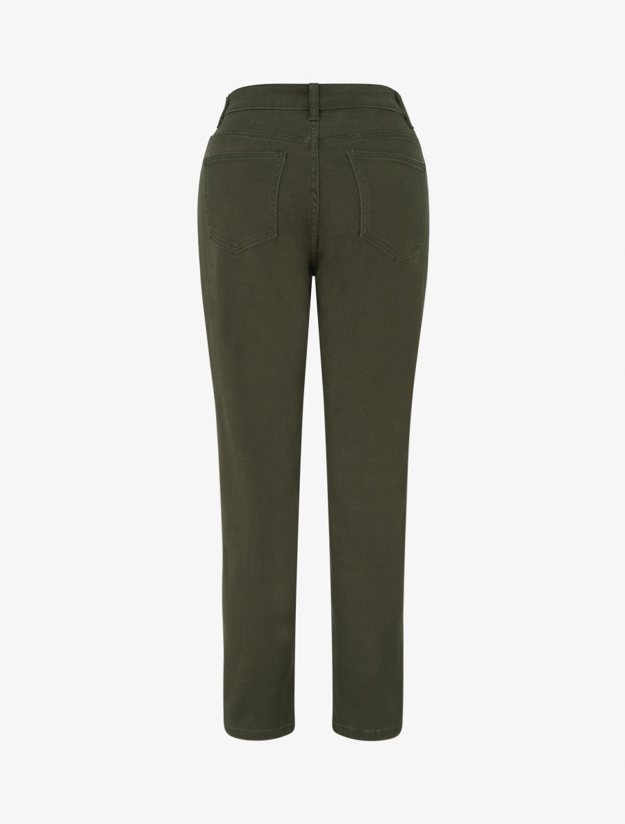 Jean mom uni - Kaki - 2