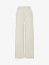 Jean grande taille coupe droite - Beige - 1