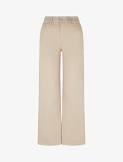 Jean wide leg taille haute - Beige - 1