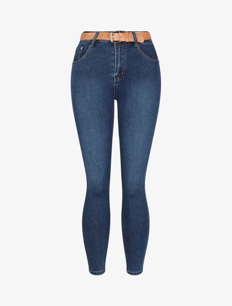 Jean skinny accessoirisé d&