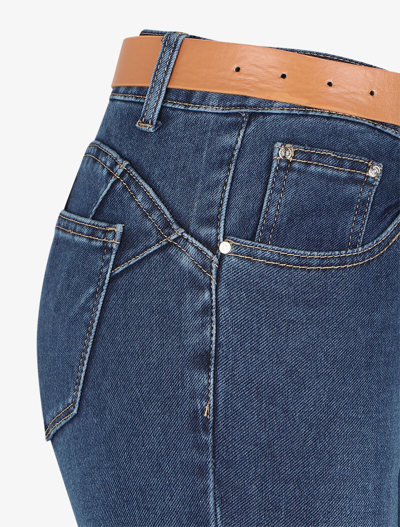 Jean skinny accessoirisé d&