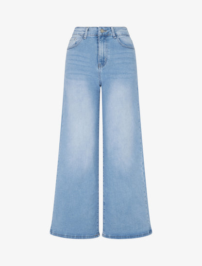 Jean standard coupe droite - Bleu clair - 1