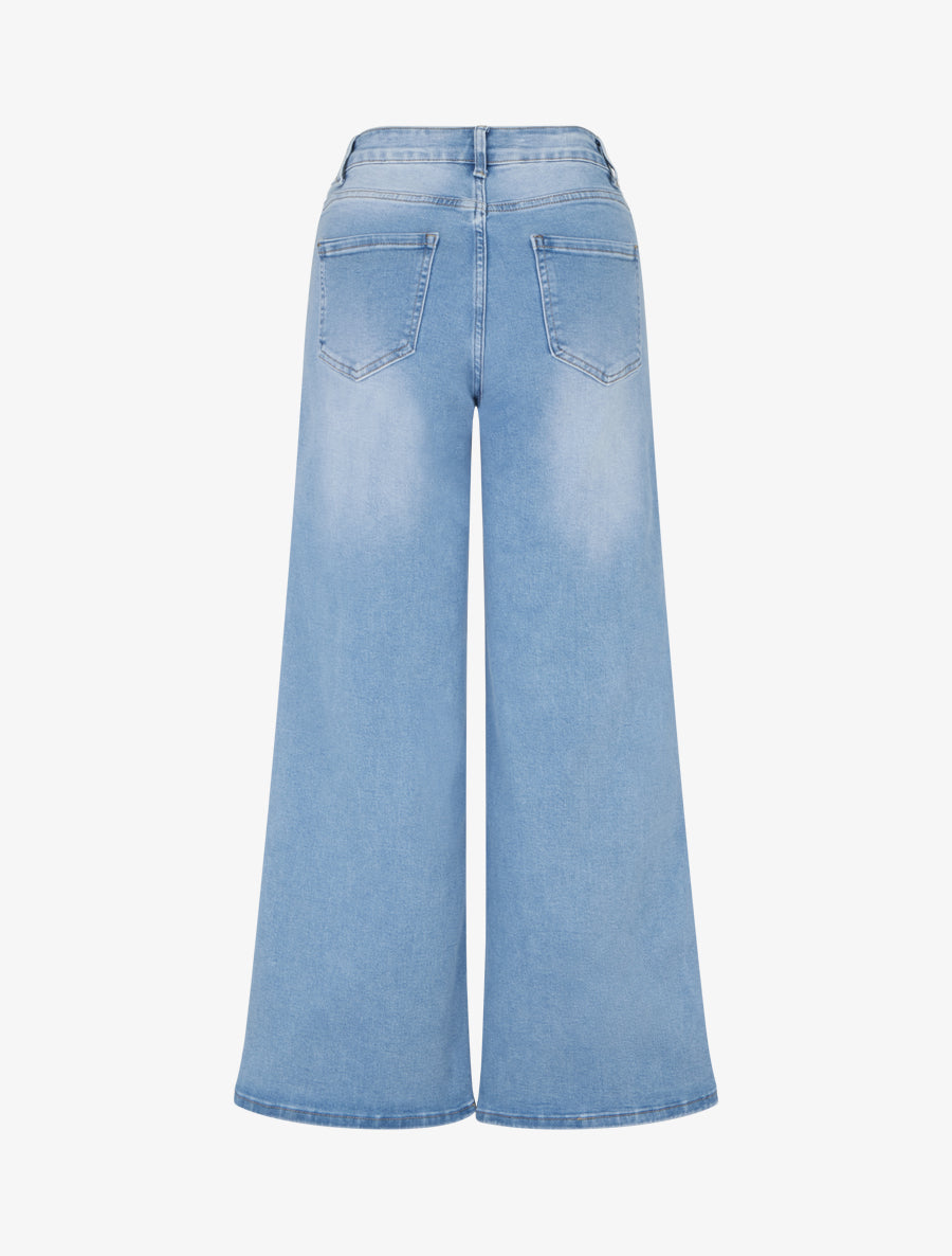 Jean standard coupe droite - Bleu clair - 2