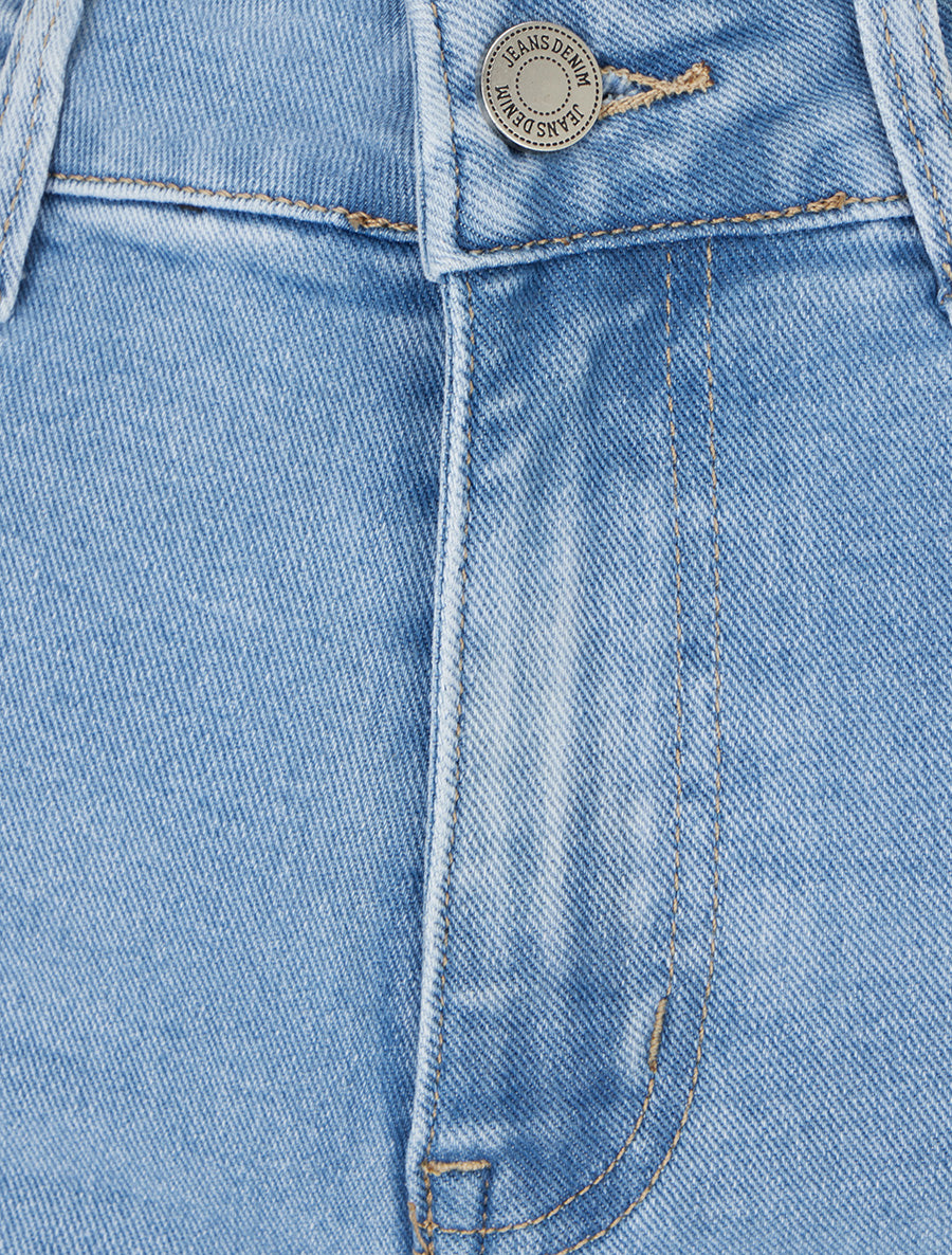 Jean standard coupe droite - Bleu clair - 3
