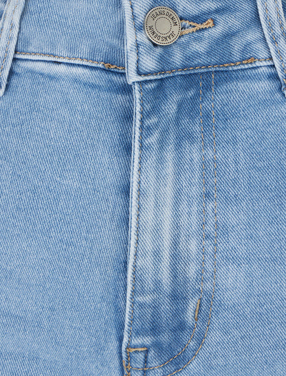 Jean standard coupe droite - Bleu clair - 3