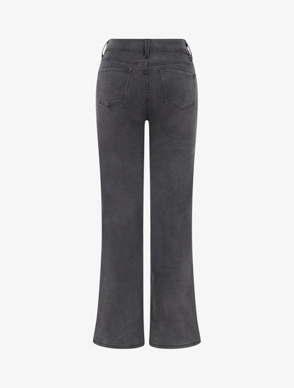 Jean basique wide leg - Gris anthracite - 2