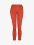 Jean slim stretch à taille haute - Orange - 1