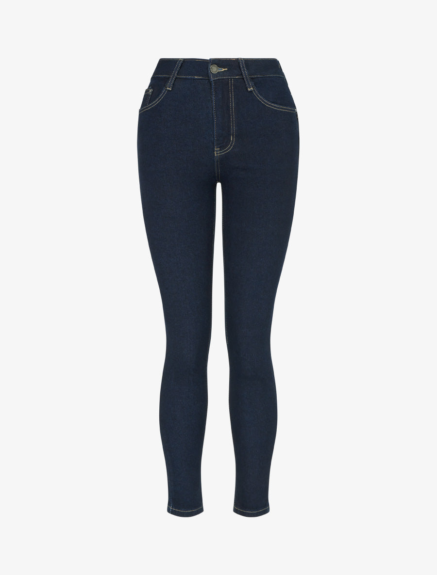 Jean coupe skinny - Bleu brut - 1