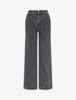 Jean classique wide leg - Gris - 1
