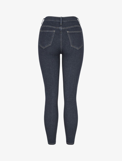 Jean skinny taille haute - Bleu brut - 2