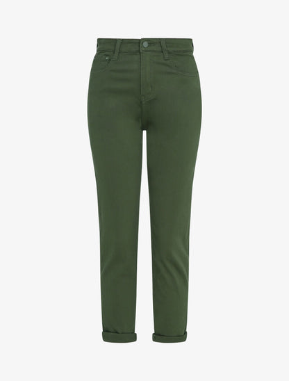 Mom jean 7/8 taille haute - Kaki - 3