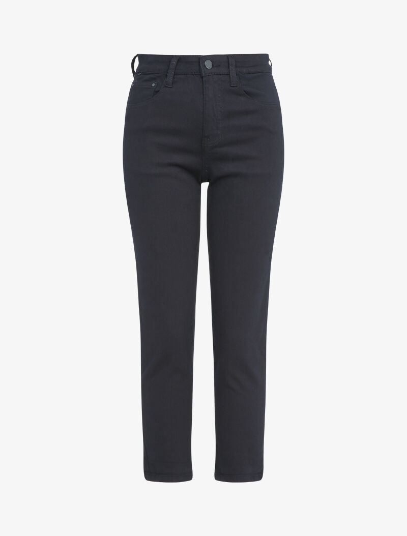 Mom jean 7/8 taille haute - Bleu nuit - 3