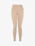Legging ultra skinny à chevilles zippées - Beige - 1