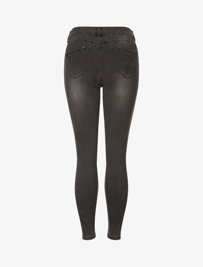Jean skinny 7/8 - Gris foncé - 2