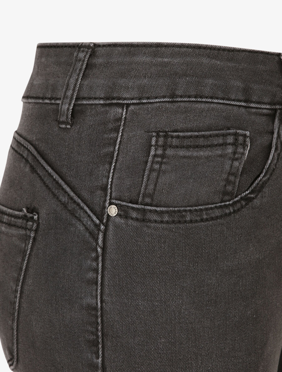 Jean skinny 7/8 - Gris foncé - 3