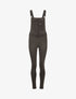 Salopette en jean coupe skinny - Gris - 4