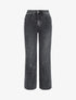 Jean droit à taille standard - Gris foncé - 4