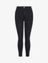 Jean skinny push up à taille basse - Noir - 4