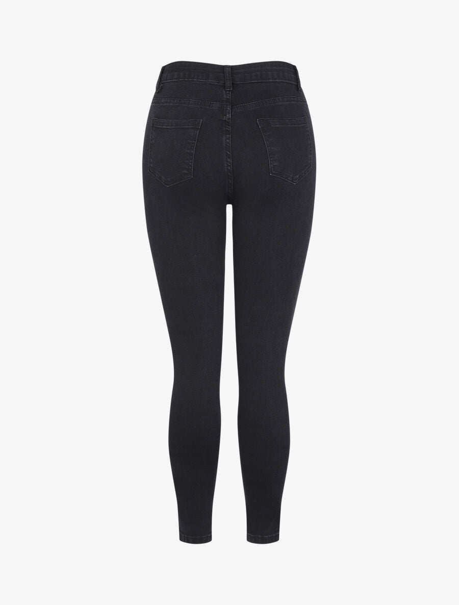 Jean stretch coupe ultra skinny - Noir - 2