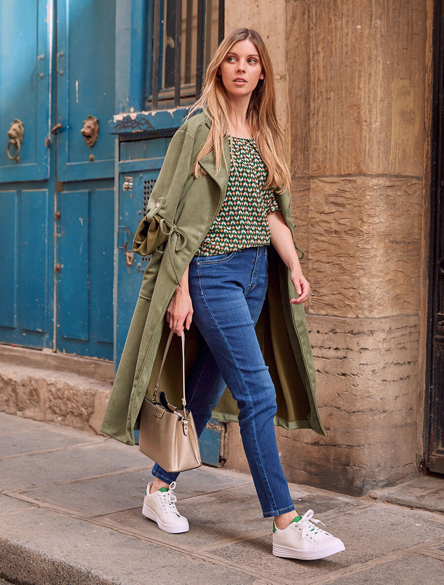 Jean boyfriend coupe slim délavé - Denim brut - 3