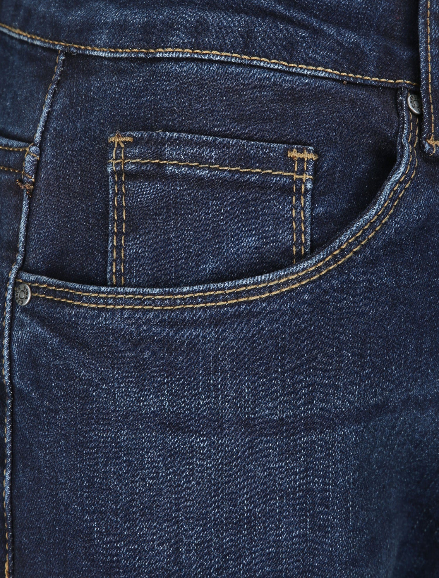 Jean grande taille flare à taille haute - Denim foncé - 3