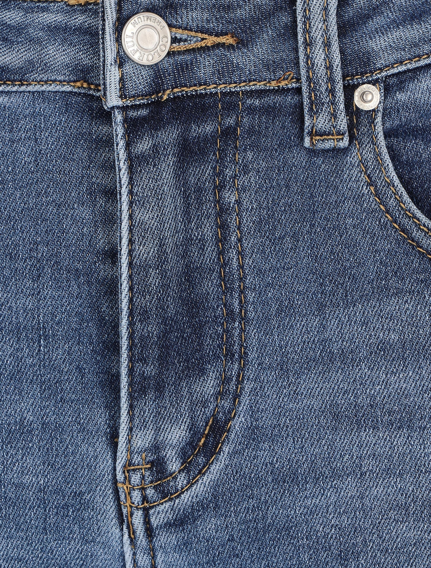 Jean stretch coupe skinny - Bleu - 3