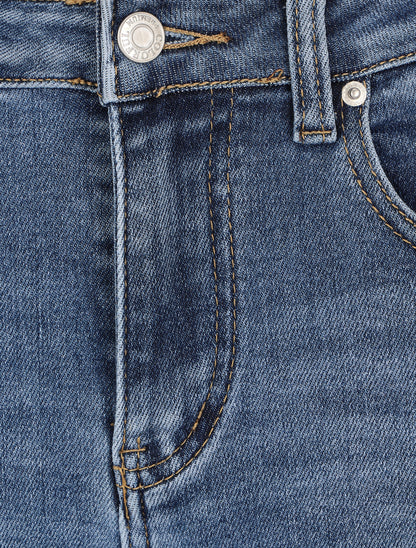 Jean stretch coupe skinny - Bleu - 3