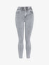 Jean skinny paperbag taille haute - Gris - 3