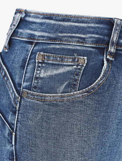 Jean slim push-up - Bleu - 3
