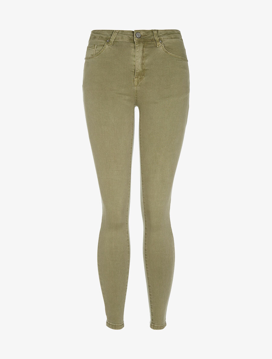 Jean basic uni skinny - Vert - 1