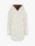 Manteau réversible en fourrure synthétique - Beige - 1