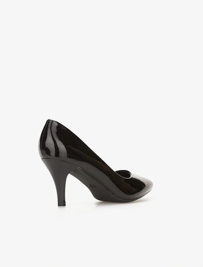 Babies unies basic vernis - Noir - 4
