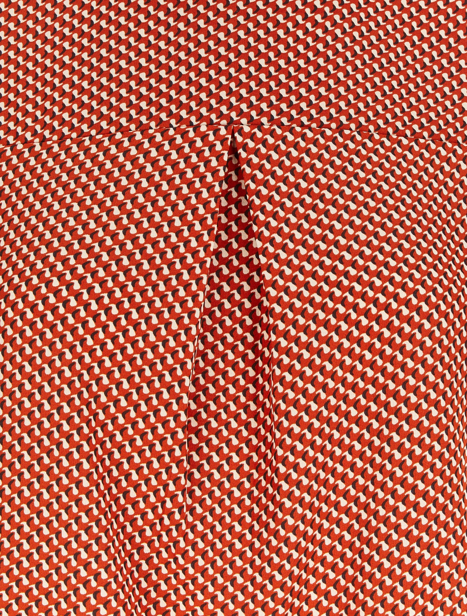 Blouse à imprimé graphique - Rouge - 3